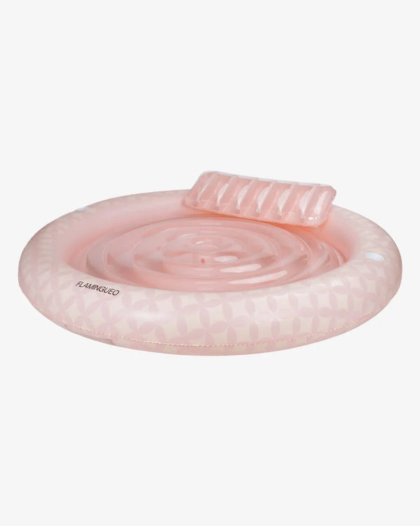 Round pink pool float - LUNA