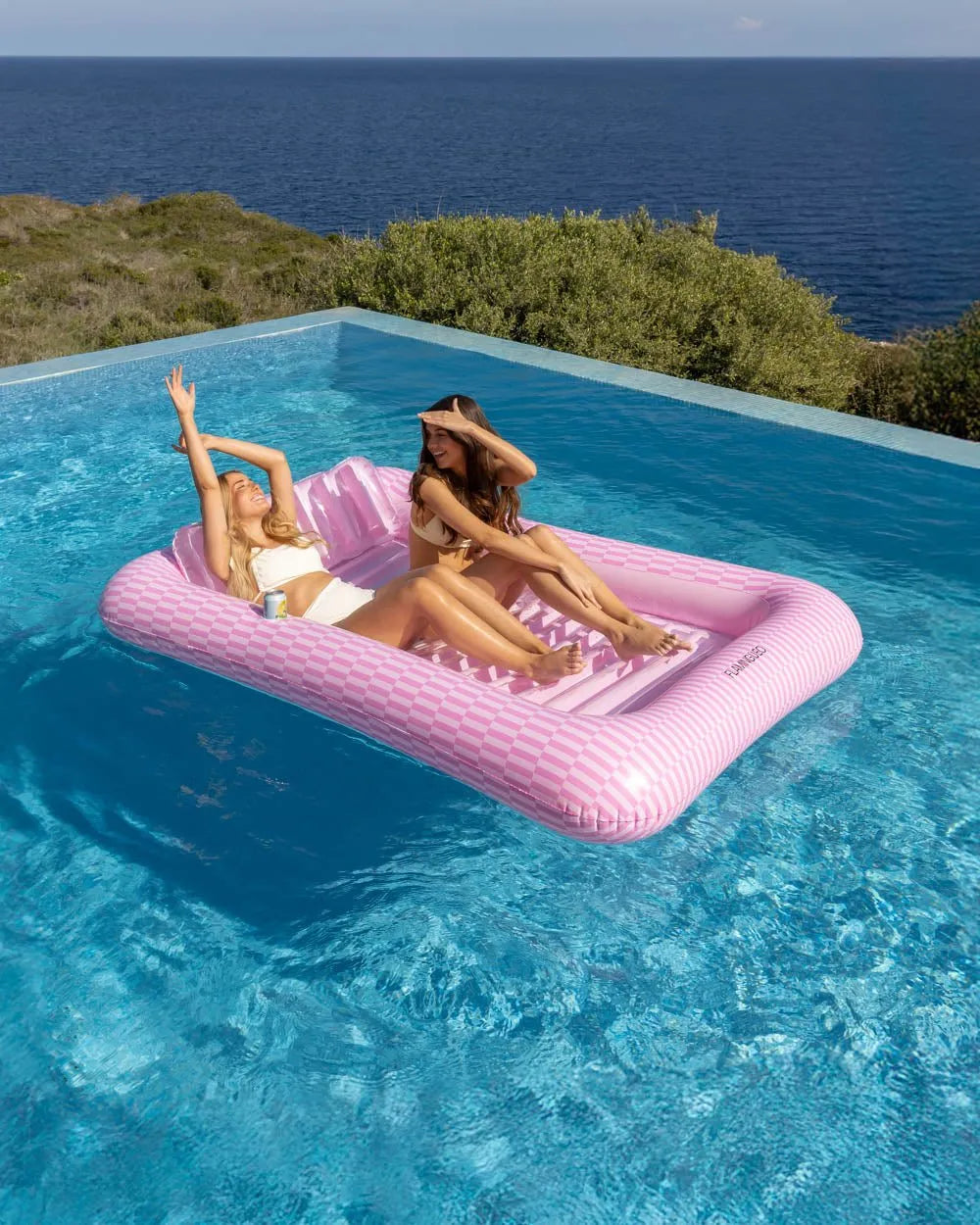 Flotador tanning pool rosa - PORTOFINO
