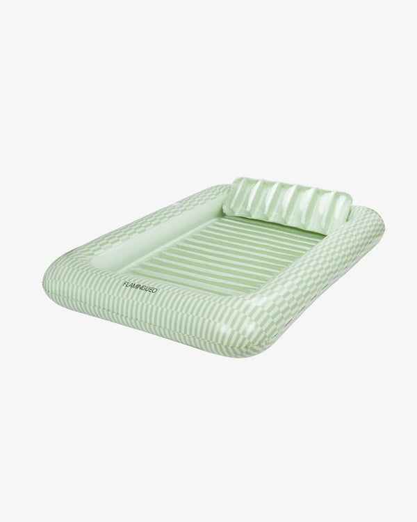 Green tanning pool float - PORTOFINO
