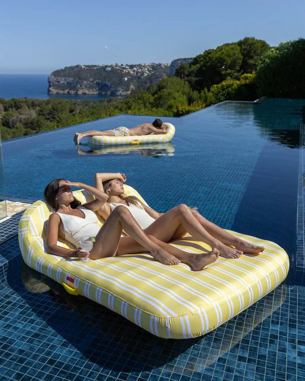 Yellow Double Lounger Float - MONACO