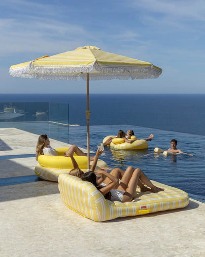 Yellow Double Lounger Float - MONACO