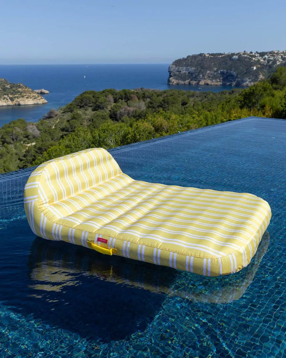 Yellow Double Lounger Float - MONACO