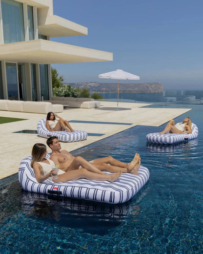 Double Blue Pool Lounger - MÓNACO