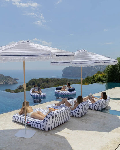 Double Blue Pool Lounger - MÓNACO