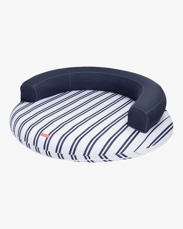 Blue round lounger float - ATLANTA