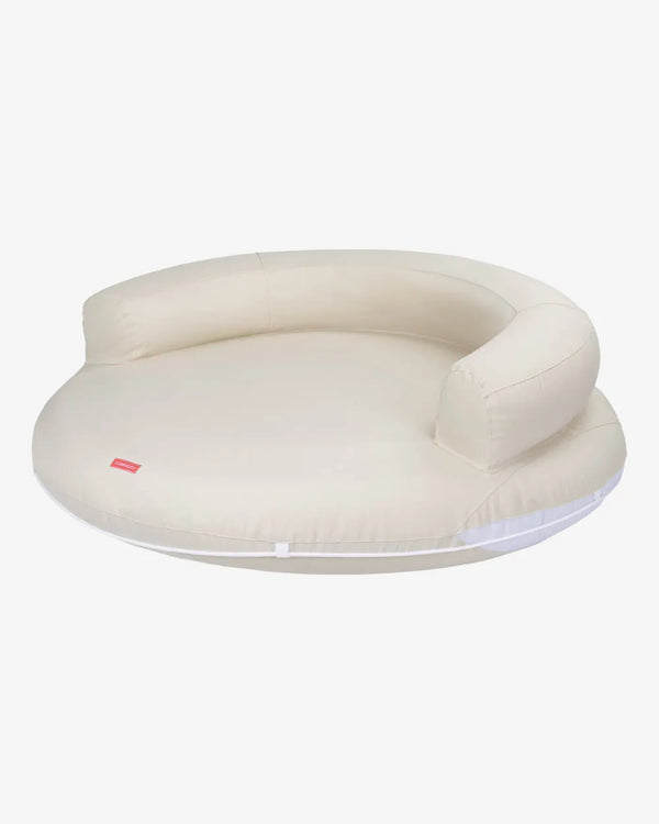 Round beige lounger float - BABYLON