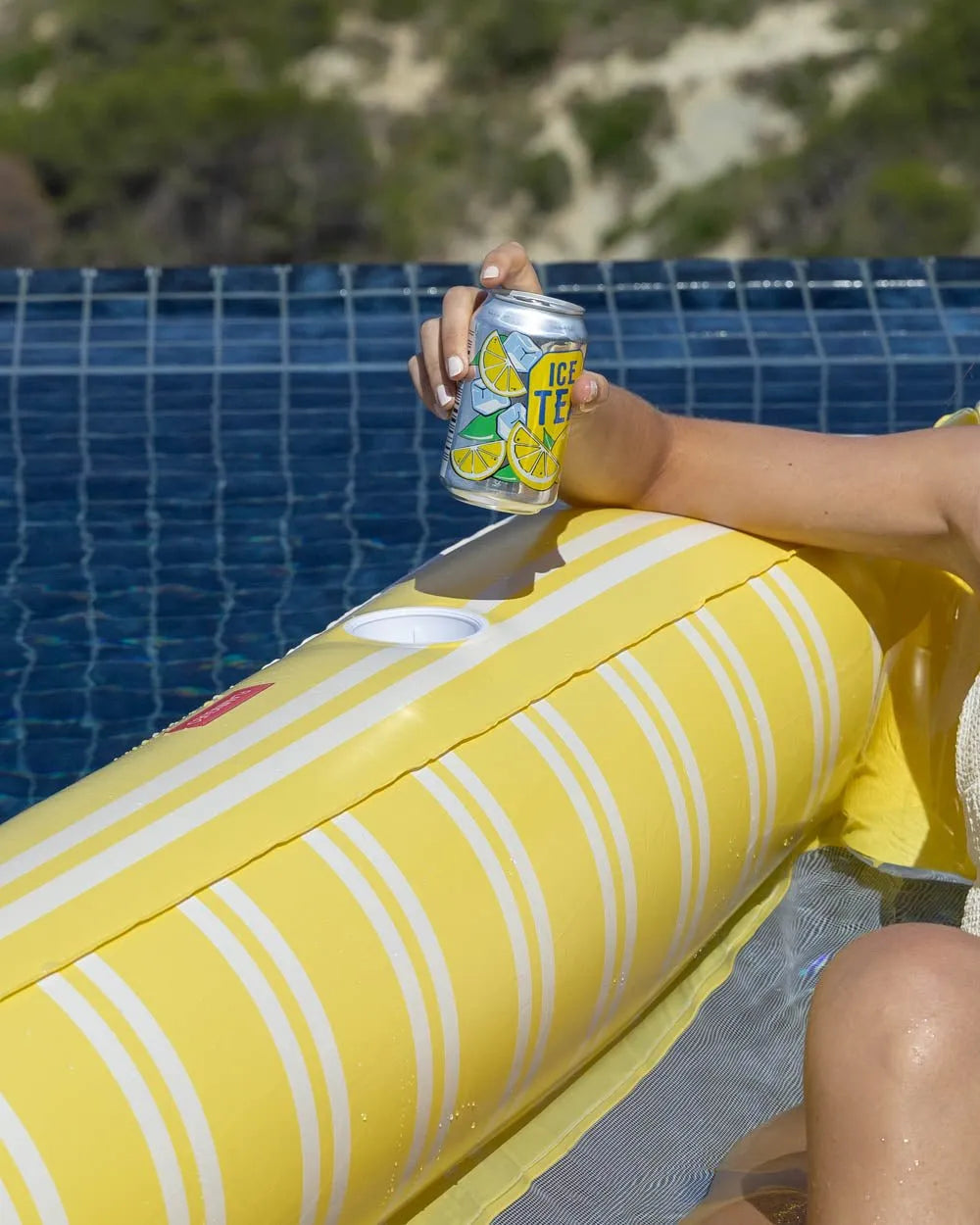 Yellow lounger float - MALTA