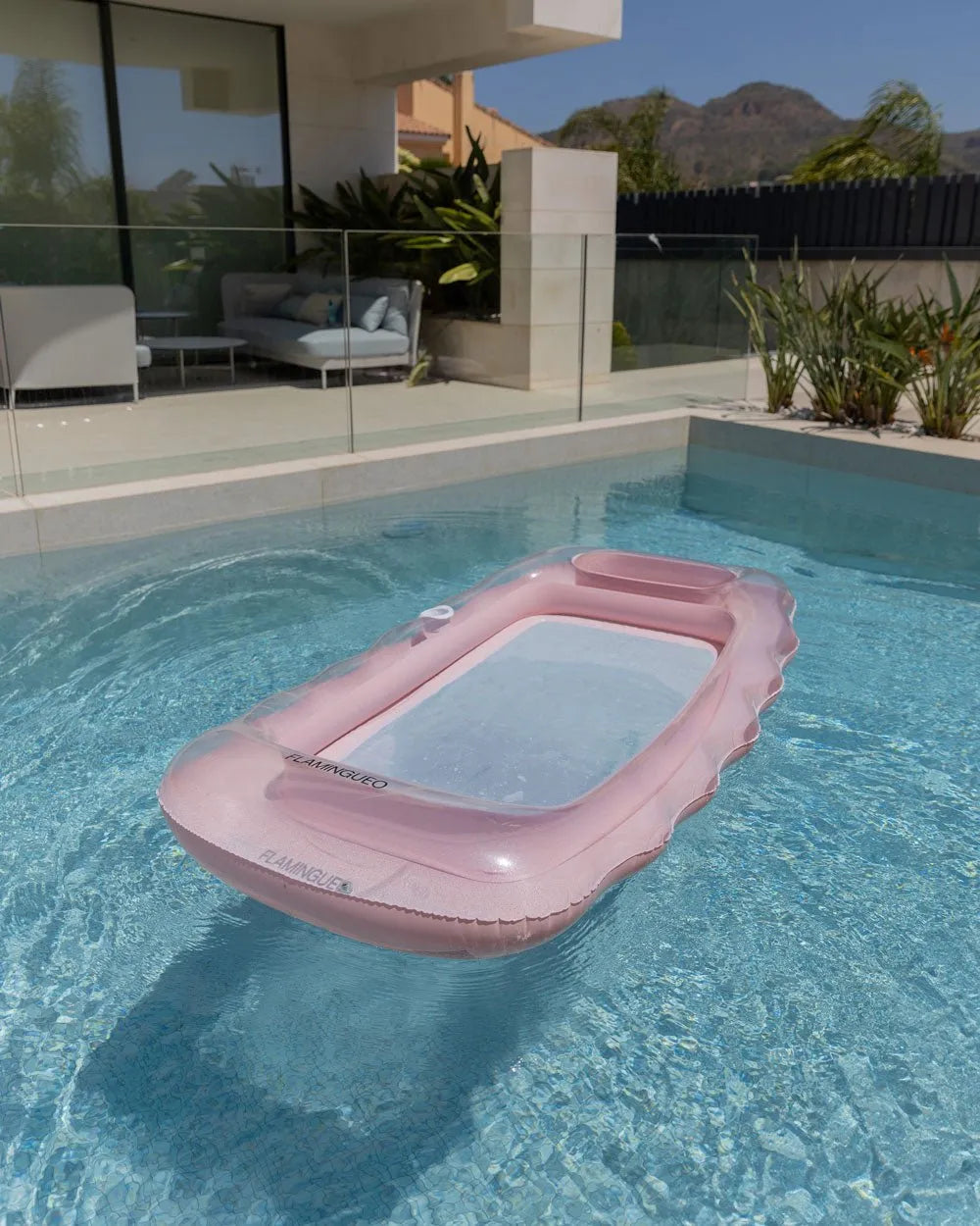 Pink Lounger Float - SERENITY