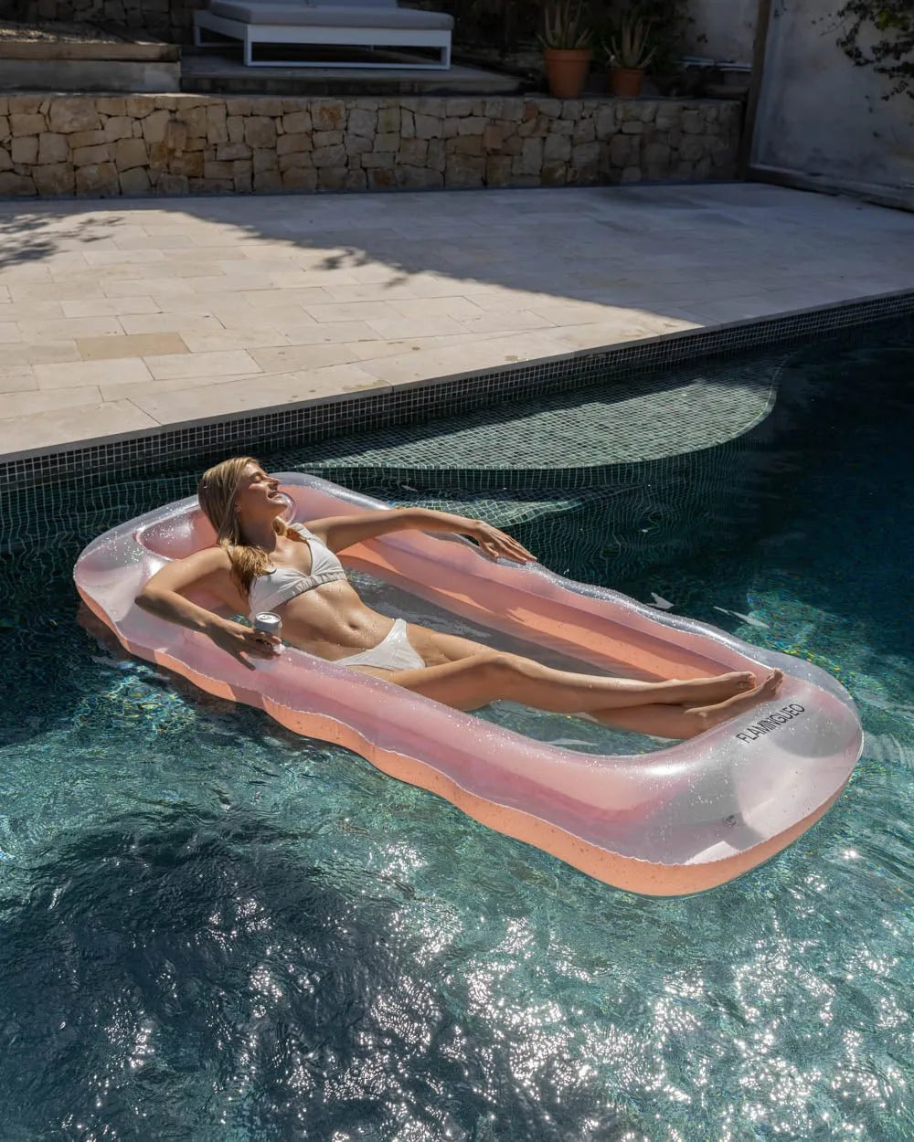 Pink Lounger Float - SERENITY