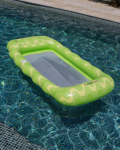 Flotador tumbona verde - ENERGY
