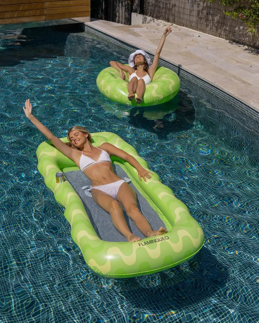 Flotador tumbona verde - ENERGY
