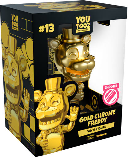 Figurine Gold Chrome Freddy