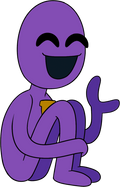 Pin's Purple Guy