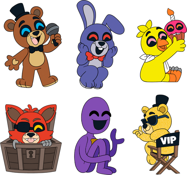 FNAF Pin Set