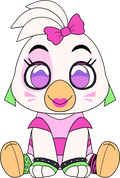 Peluche Glamrock Chica Sit – 22,9 cm