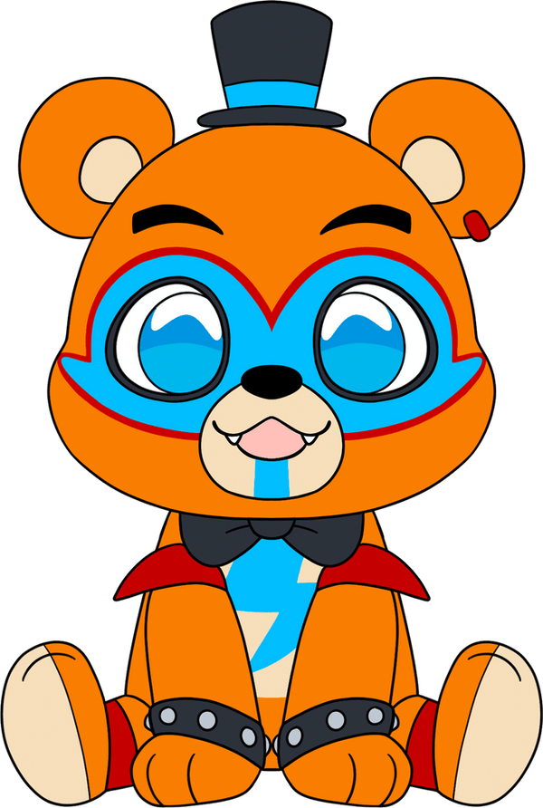 Glamrock Freddy Sit Plush (9in)