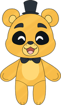 Peluche Golden Freddy Chibi – 22,9 cm