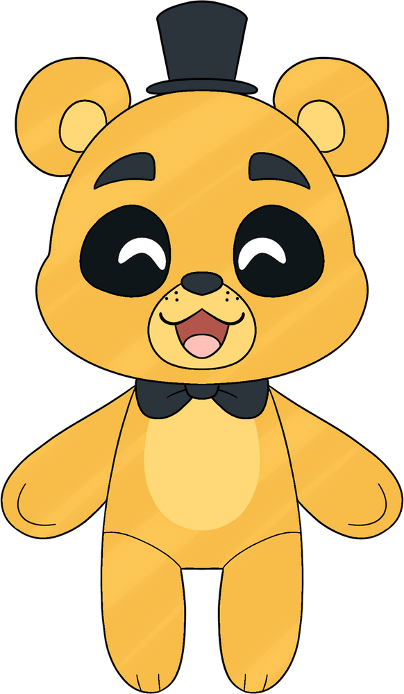 Golden Freddy Chibi Plush (9in)