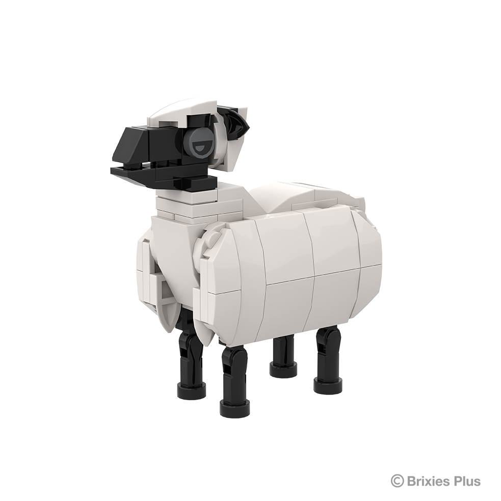 BRIXIES Plus Farmbuddies Schaf / Sheep