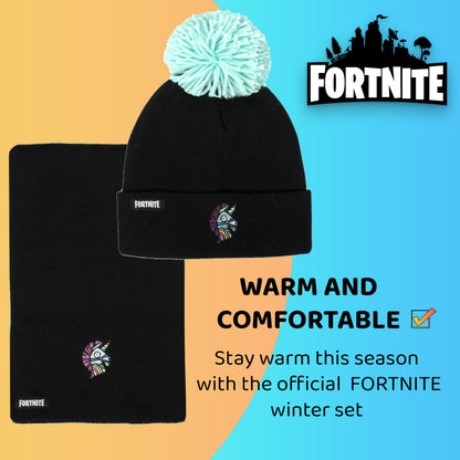 FORTNITE Hat & Scarf Set - Llama