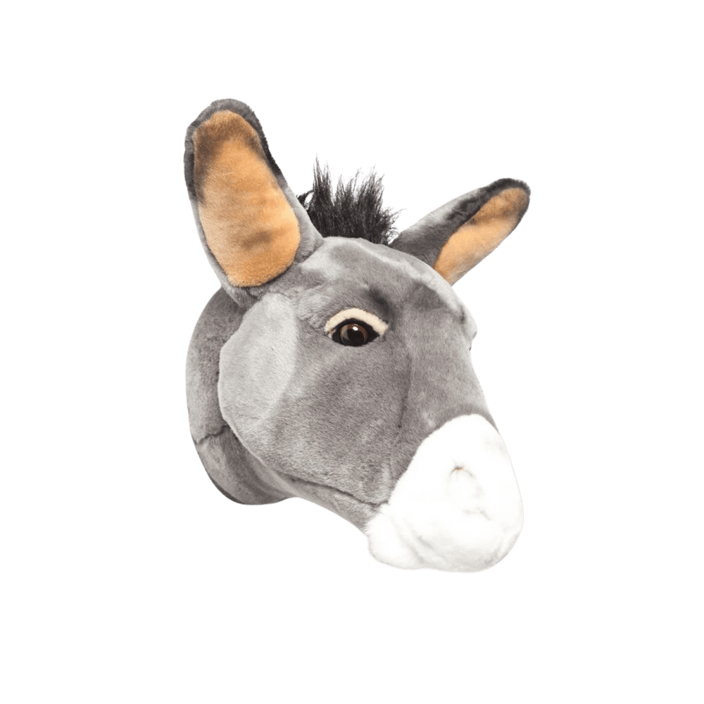 Plush wall decor Francis the donkey