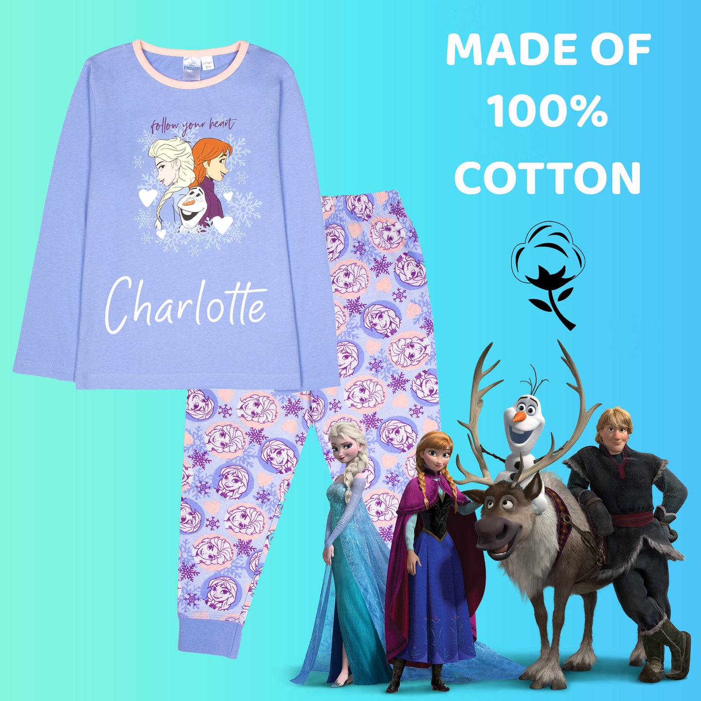 Frozen - Personalised Pyjamas