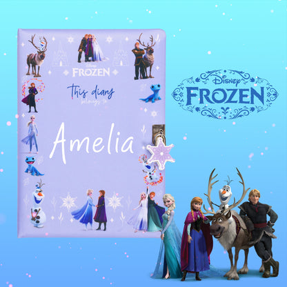 Personalized Secret Diary - Frozen