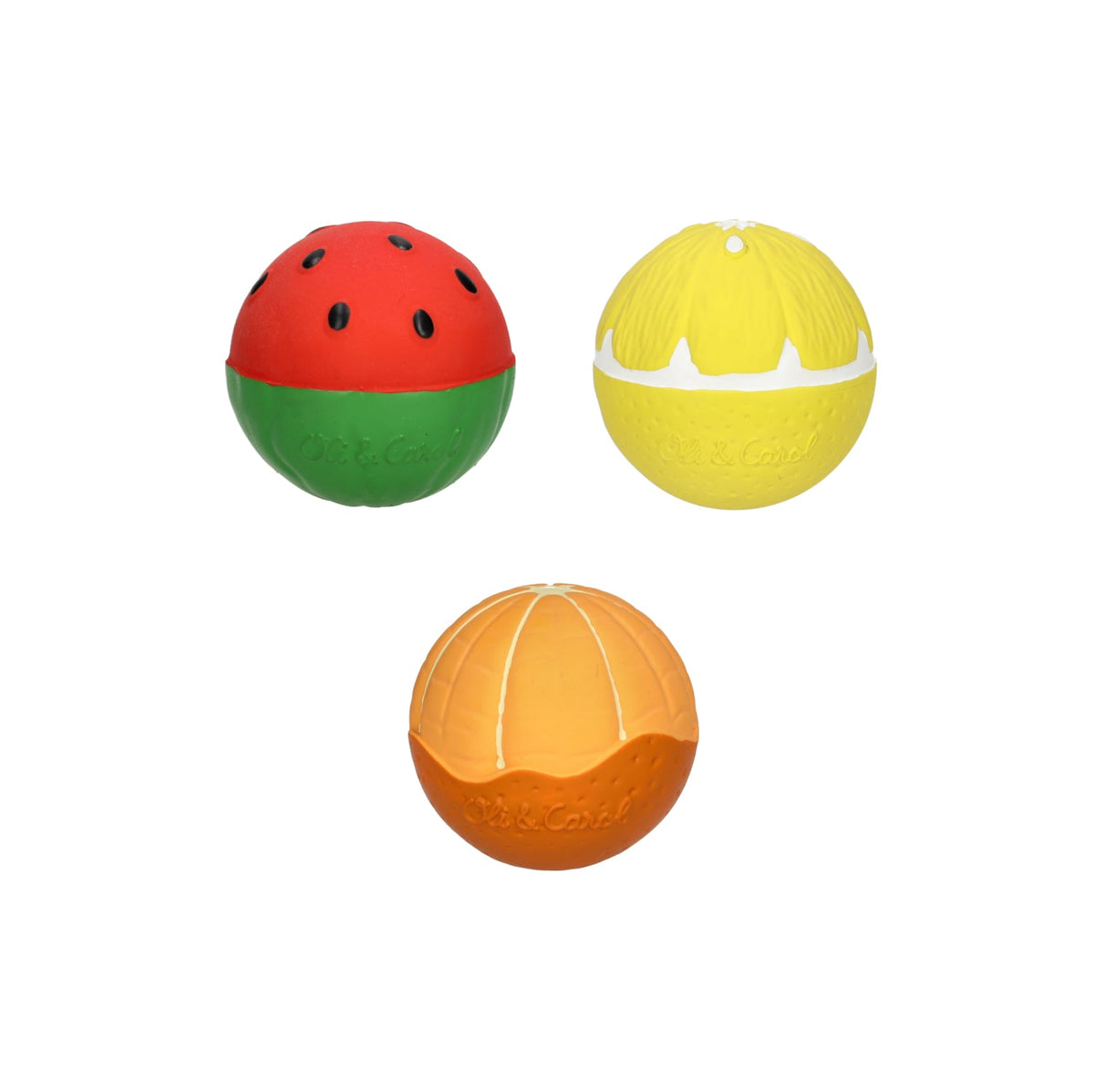 Salade de fruits – Balles sensorielles bébé