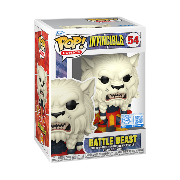 Funko Pop! Battle Beast #54 - boîte officielle