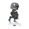 Pop! Rides Deluxe The Mandalorian with Grogu in Imperial Remnant AT-RT