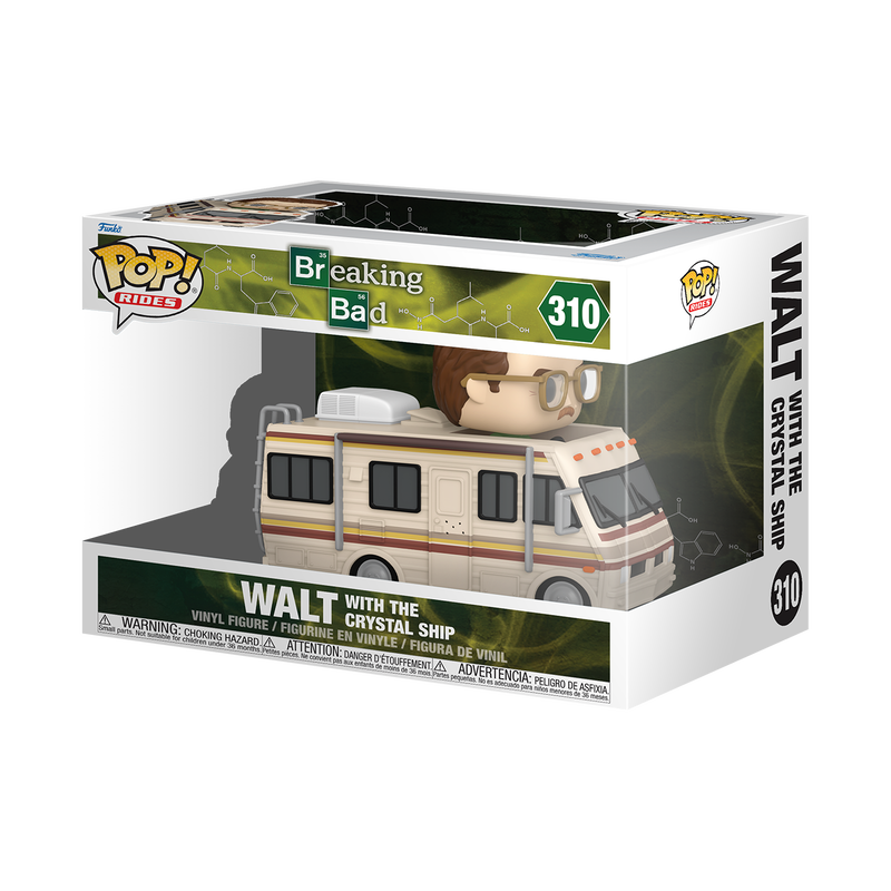 Funko Pop! Rides Walt with the Crystal Ship 310 - boîte officielle Funko