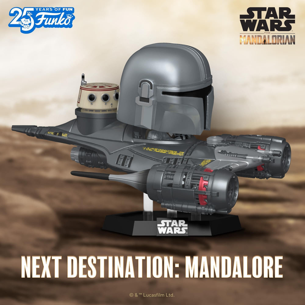 Pop! Mandalorian dans N1 Starfighter