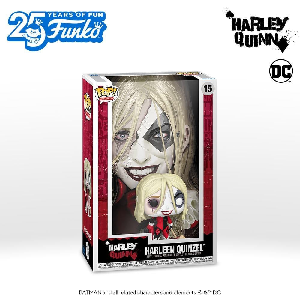 pop comic covers harleen quinzel