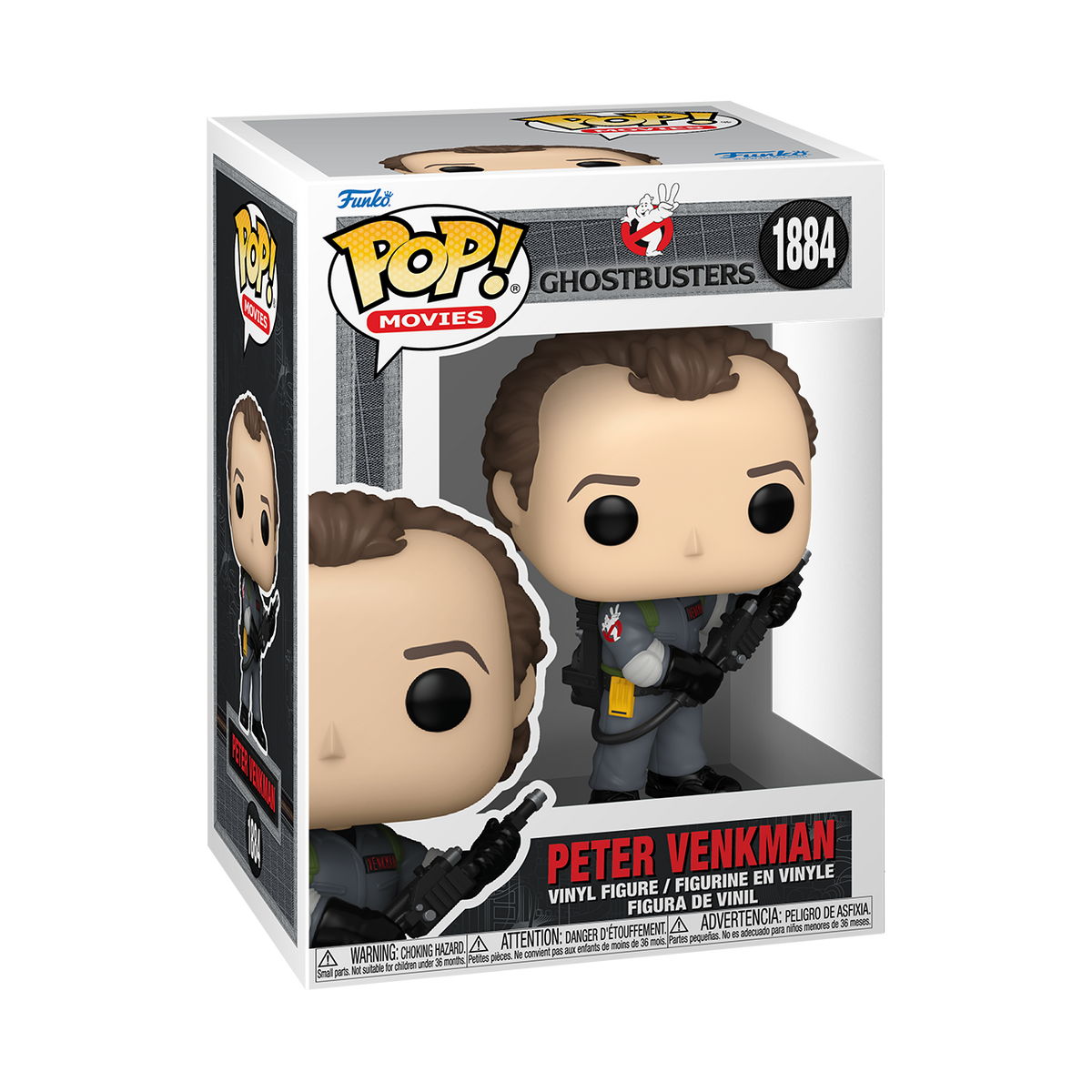 Pop! Peter Venkman (Ghostbusters II) - packaging officiel