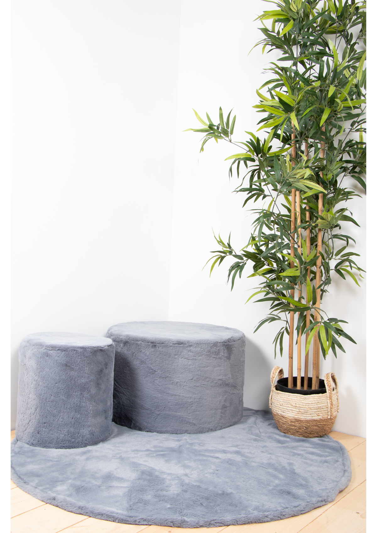 Tapis enfant Koala gris Wild & Soft