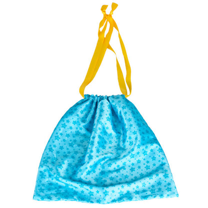 Sac Cadeau Squishable à Cordon – Bleu, Grand Format