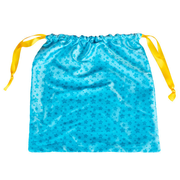 Sac Cadeau Squishable à Cordon – Bleu, Grand Format