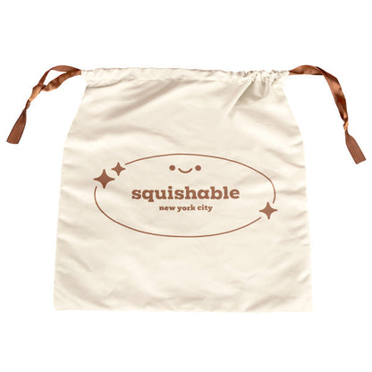 Housse de Rangement Squishable à Cordon – Beige, Grand Format