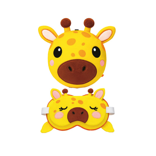 Travel pillow Zoo Sleep mask Zoo Nap Giraffe