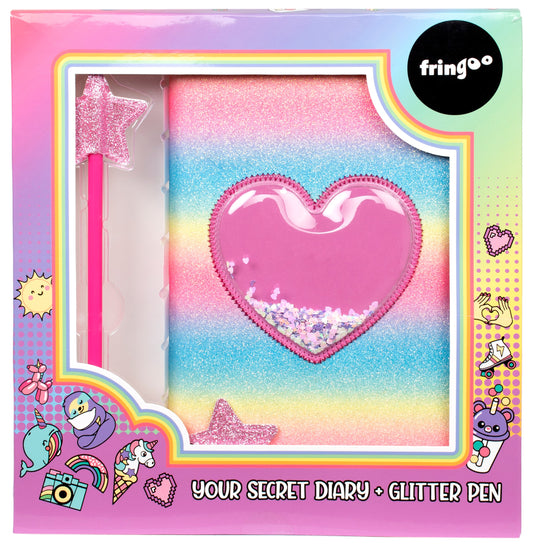 Pailleté Journal secret – Heart