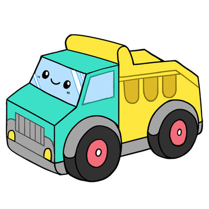 Peluche Squishable GO! – Camion-Benne