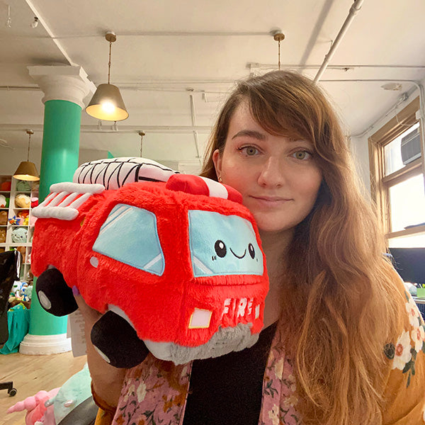 Peluche Squishable GO! – Camion de Pompiers
