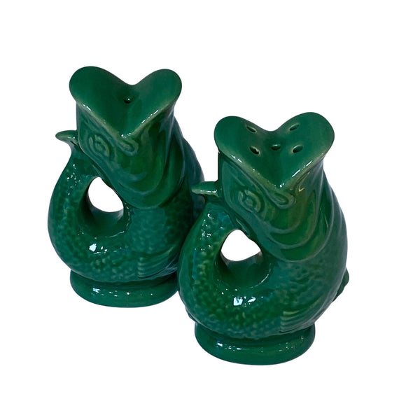 Salière et poivrière Poissons « Gluggle Pots » - Vert