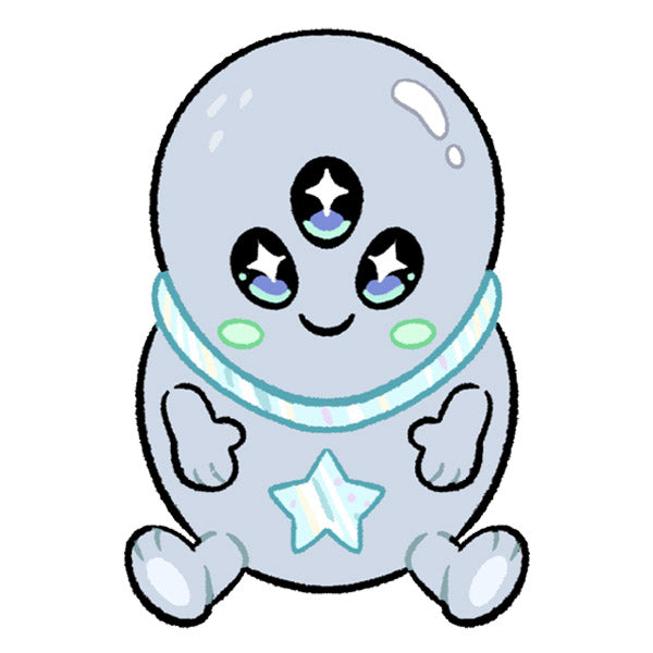 Peluche Mini Squishable – Extraterrestre Gris