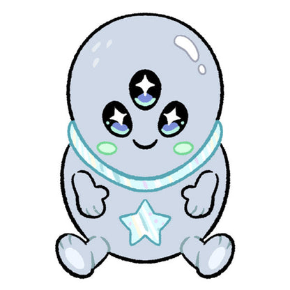 Peluche Mini Squishable – Extraterrestre Gris