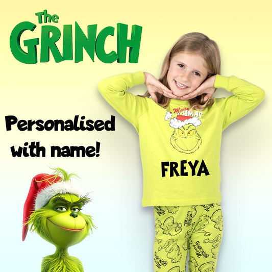 The Grinch Personalized Christmas Pajamas