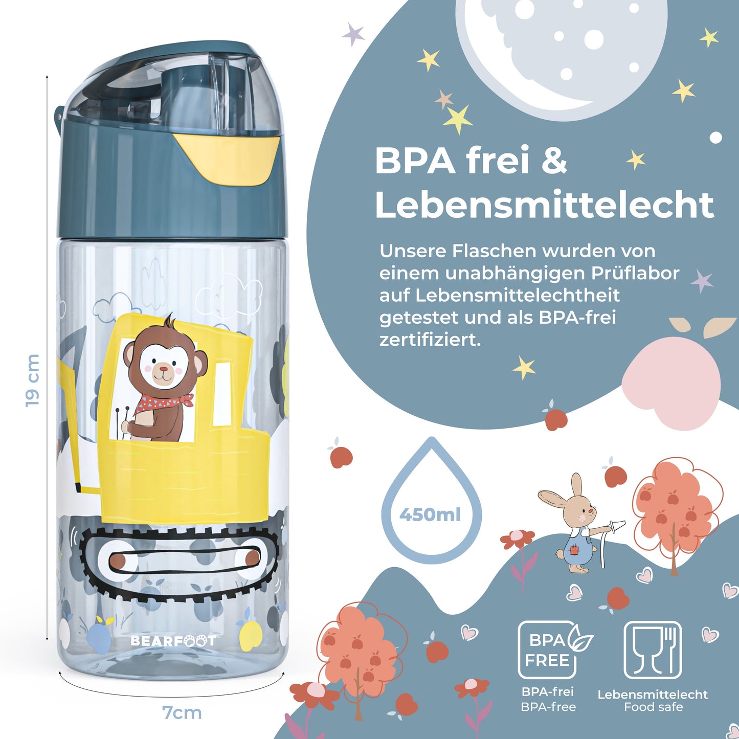 Bagger Bundle - Bento Box Set & Trinkflasche 450ml
