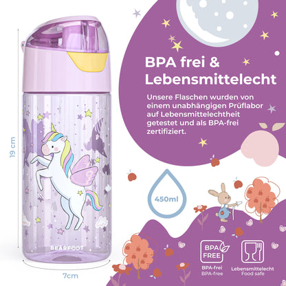 Unicorn Bundle - Bento Box M & Drinking Bottle 450ml