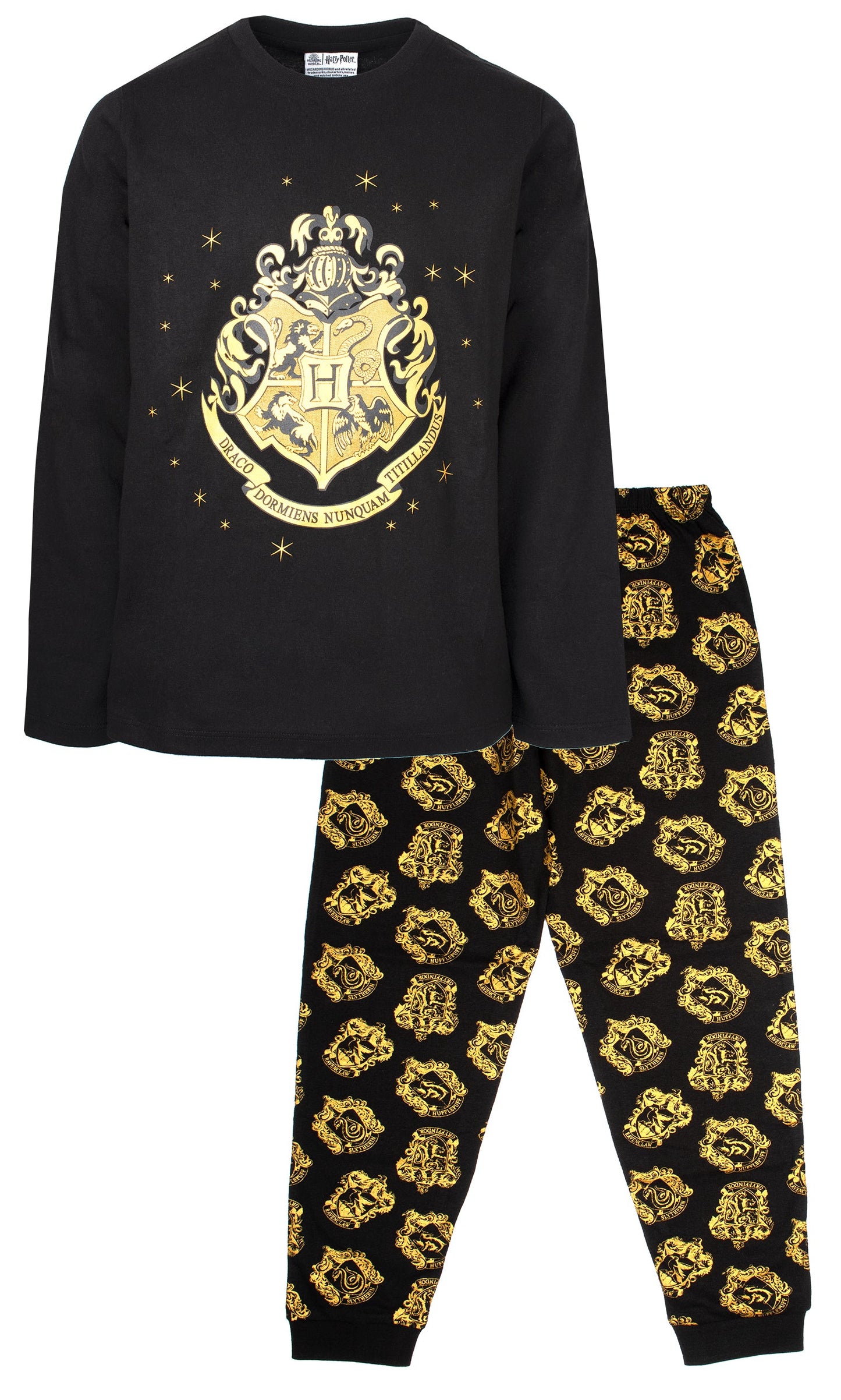 Harry Potter Pyjama Set - Black