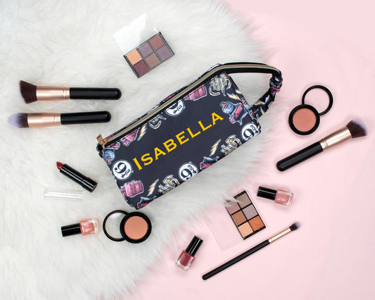 Personalized Harry Potter Make-up Bag - Black